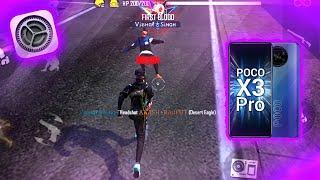 POCO X3 PRO HANDCAM MY NEW SETTINGS ️ HUD + SENSI + DPI [FREE FIRE HIGHLIGHTS] @ARK FF