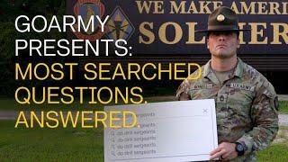 Do Drill Sergeants Yell? | GOARMY