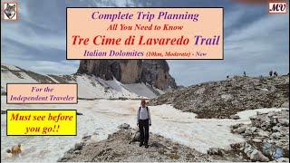 Tre Cime di Lavaredo Trail Italian Dolomites - Complete Trip Planning, All You Need to Know - New