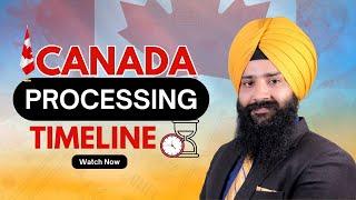 Canada Processing Timeline | Canada Visa News 2024-25 | Canada Visa Process Time for International