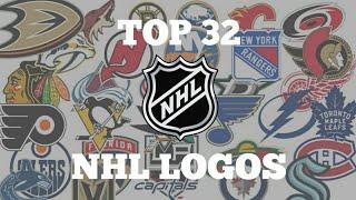 TOP 32 NHL LOGOS