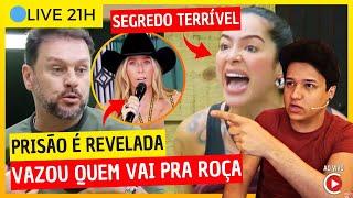 SEGREDO de LUANA é REVELADO e CHOCA! Albert promete EXPOR O PIOR AO VIVO! Ex-A Fazenda É PRESA!