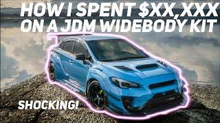 SHOCKING! HOW MUCH I SPENT? VARIS JAPAN WIDEBODY | REAL COST | SUBARU WRX STI