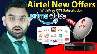 Airtel Launched New Plan Offer With Amazon Prime Video Lite Benefits | Airtel DigitalTV | Prime Lite