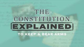 To Keep and Bear Arms - Teaching the Second Amendment