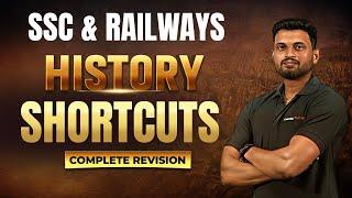 SSC & RAILWAYS | GENERAL STUDIES SHORTCUTS | TOPIC : HISTORY | DETAILED EXPLANATION | VIJAYRAGHUL