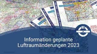 Änderungen der Lufträume in Deutschland 2023