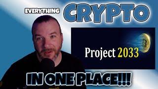 ALL INCLUSIVE - Cryptocurrency course?!? Project 2033 is here!!