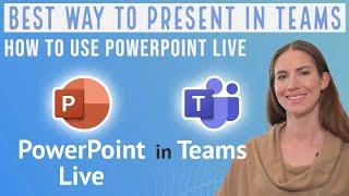 Best Way to Present PowerPoint Presentations in Microsoft Teams | How to Use PowerPoint Live