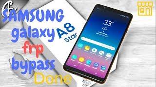 SAMSUNG Galaxy A8 star SM-G885F frp bypass done easy method