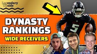 Dynasty Rankings Round Table - WR Edition - w/ Davis Mattek and Jakob Sanderson