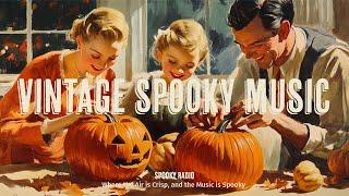 Spooky Radio | Vintage Halloween Jazz Music Playlist | 1930s - 1940s Nostalgic Halloween Swing Music