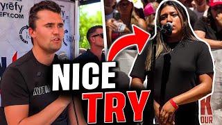 College Catholic Tries to CORNER Charlie Kirk With Tough Pro-Immigration Argument
