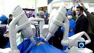 Press TV: The unveiling of tele operation of the "Sina robotic telesurgery system"