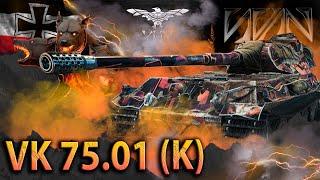 VK 75.01 (K) - ИЗ УБЛЮДКА В ЛУЧШИЙ ПРЕМ ЗА БОНЫ - ГАЙД ОБЗОР ОТ ИВАНА МИР ТАНКОВ