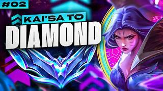 How to play Kai'Sa in low Elo - Kai'Sa Unranked to Diamond #2 | Kai'Sa ADC Gameplay Guide