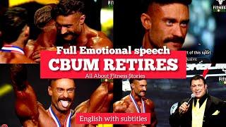 CBUM RETIRES, CRIES ON STAGE - WINS 6TH TIME MENS PHYSIQUE OLYMPIA TITLE 2024