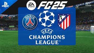 FC 25 | PSG vs Atletico Madrid | Champions League 24/25 | PS5 Full Match