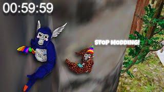 I Put A STOPWATCH Until I GET Called A "MODDER" In Gorilla Tag!