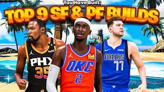 SEASON 4 BUFFED TALL GUARDS IN NBA 2K25! TOP 9 BEST BUILDS IN NBA2K25