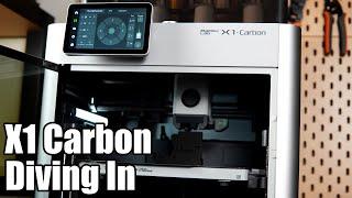 Exploring The Bambu Lab X1 Carbon 3d Printer & AMS