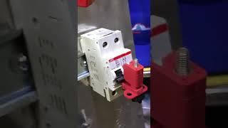 Tagout Kit for Circuit Breaker Safety | Electrical Lockout Procedure #automobile #firefighting #edit