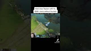 HOW TOPSON GAIN 1000 MANA IN NEW PATCH WITHOUT GOING BACK TO FOUNTAIN