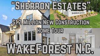 Tour This Stunning $1.2 Million Luxury, New Construction, Sherron Estates (Home Tour)