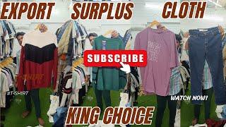 Cheapest Export Surplus Jeans Wholesaler In mumbai/ Export surplus Jeans / King Choice