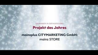 Tourismuspreis Rheinland-Pfalz 2022 -  Gewinner Projekt des Jahres Mainz Store