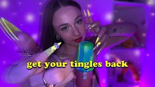 CLICK to get your TINGLES BACK  unpredictable + delayed ASMR to CURE ur tingle immunity 