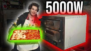 Ich habe PIZZA mit einem 5000W-Ofen zu Hause gemacht und es war FANTASTISCH