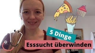 5 Dinge, die du tun muss, um dich aus deiner Esssucht zu befreien // ESSSUCHT