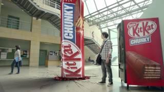 Kit Kat Chunky Commercial: Silence your hunger