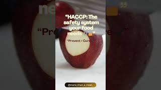 “What is HACCP?”