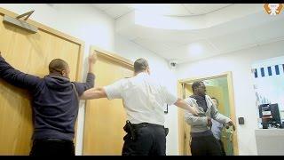 Play Fighting In A Police Station Prank