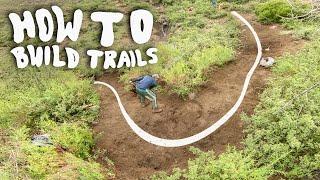 HOW TO BUILD MTB TRAILS // Trail Building Tutorial