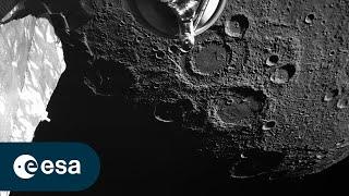 Timelapse of BepiColombo’s fourth Mercury flyby