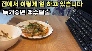 중년 전업 유튜버 핸드폰 하나로 유튜브 하는 방법 일상요리브이로그 Vlog  미혼 비혼 독거노처녀 세상엔 쉬은 일이 없습니다  돈버는 방법