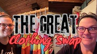 VLOG STYLE- LARGE FAMILY Summer Clothing swap