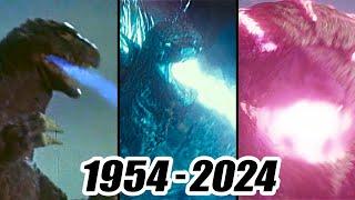 Evolution of GODZILLA atomic breath | 1954-2024