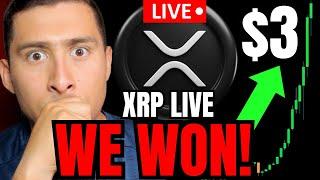XRP EXPLODING LIVE NOW!