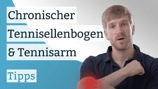 Chronischer Tennisellenbogen / Tennisarm - Tipps