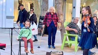 3-year-old SINGER steals the show | Moon River - Karolina Protsenko