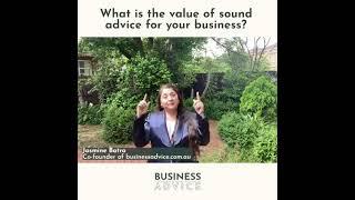 What is the Value of Sound Advice for your Business?