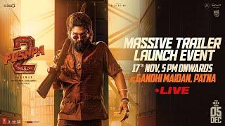 Pushpa 2 - The Rule Massive Trailer Launch Event LIVE | Allu Arjun | Sukumar | Rashmika | DSP