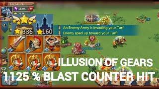 TITANS 11K LH0 INCOMING for wipe out my Troops with blackwing,168 m solotrap f2p action.Lords Mobile