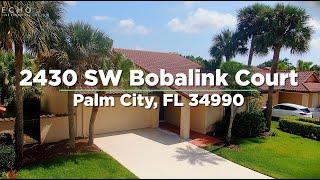 Luxury Home: On The Market: 2430 Bobalink Court, Palm City, FL 34990