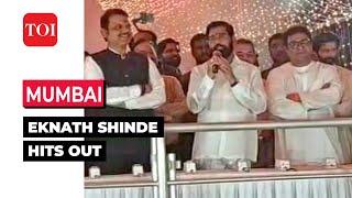 Diwali 2022: Eknath Shinde celebrates with Raj Thackeray, takes a swipe at Uddhav Thackeray