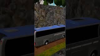 public Transport simulator game drive on bas in off-road driving #publictransport #vehical #gaming